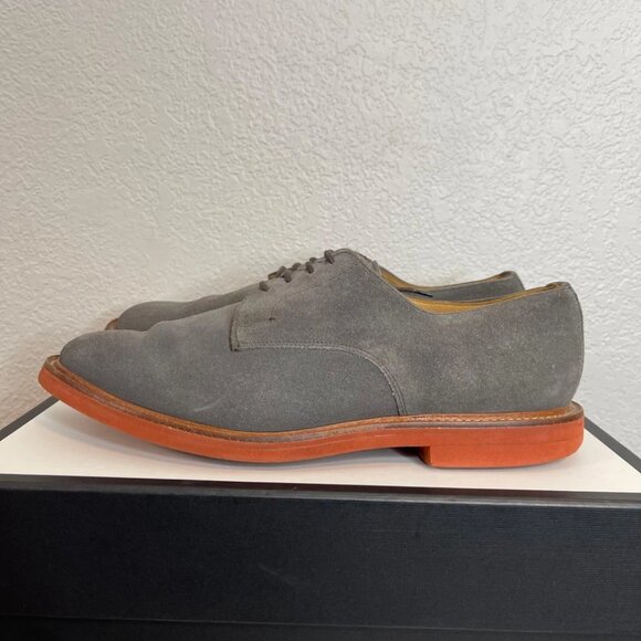 Mark McNairy New Amsterdam Derby Grey Suede Shoes Men\'s 11 US Made in England main image 6